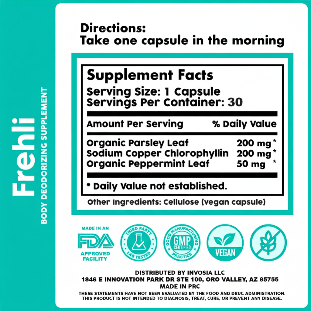 Freshli™ | Never Worry about Body Odor again