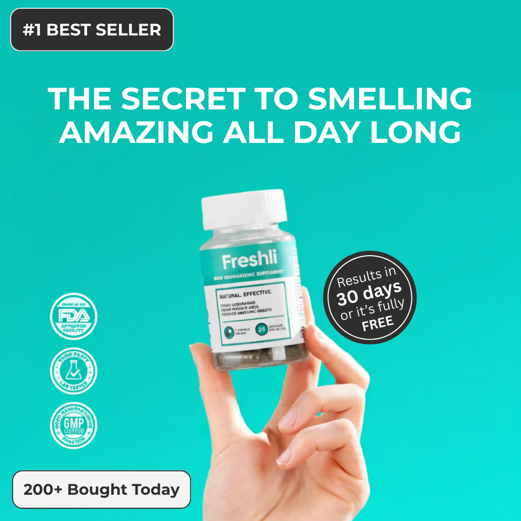 Freshli™ | Never Worry about Body Odor again